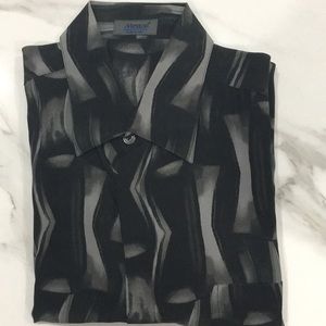 Messori bottom down shirt 100% silk